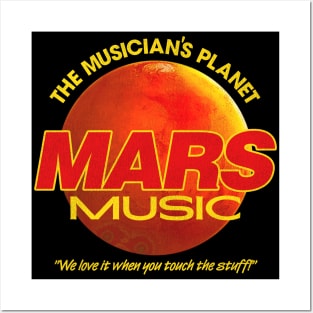 Mars Music Defunct Music Store Posters and Art